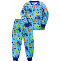 20-95405 "Динозаврики" Пижама с начесом, 2-6 лет 20-95405 "Динозаврики" Пижама с начесом, 2-6 лет